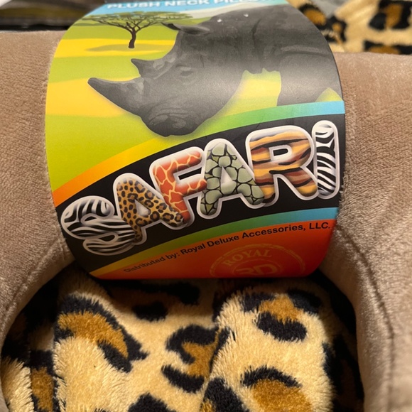 Cozy Safari Stuffed Elephant Neck Pillow Ages 5+ - Picture 5 of 6